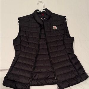Moncler Quilted Black Vest